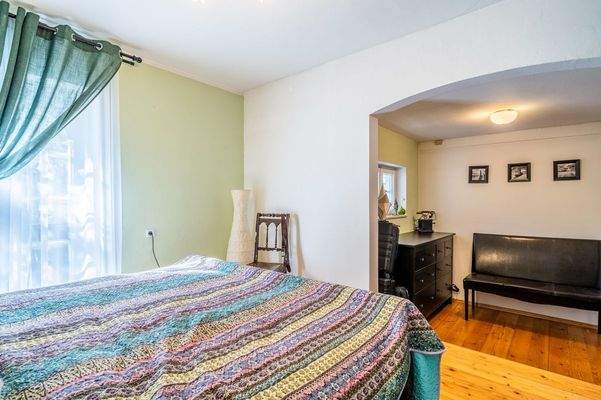 Schlafraum mit zwei Ebenen