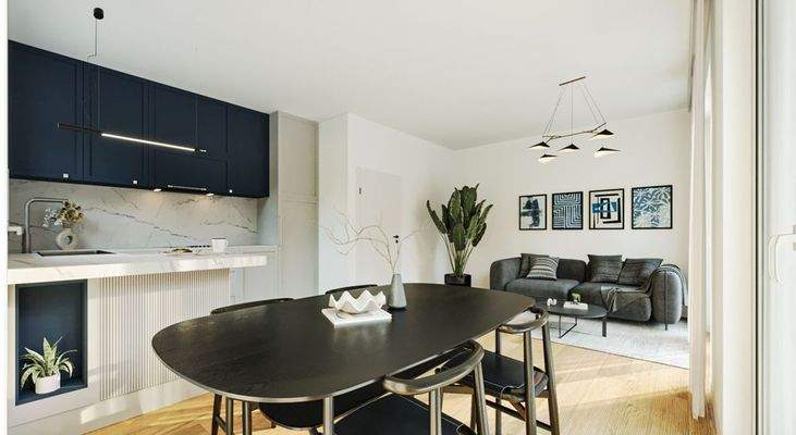 Beispielbild Wohn-Esszimmer