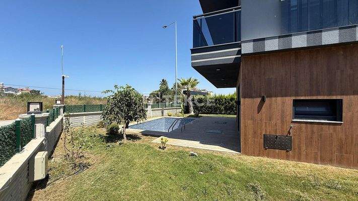 Ready to Move In Furnished New Villas with Pools in Kuşadası