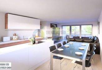 Dachgeschosswohnung 10 A Wohn-Essbereich