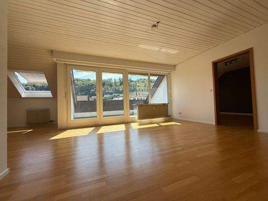 Wohnzimmer und Loggia