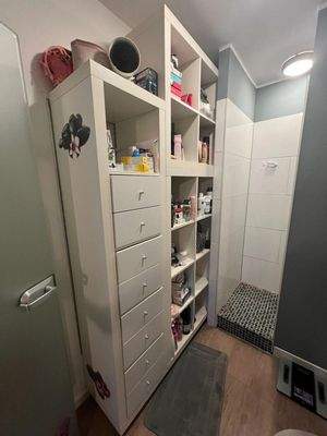  ausfahrbahrer Badschrank