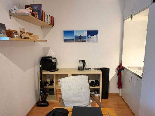 Ansicht IV: Wohn- und Schlafbereich