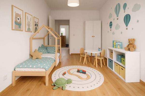 Kinderzimmer Visualisierung