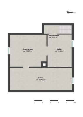 Grundriss Keller