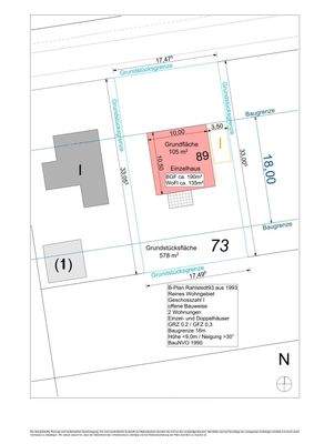 Bebauungsmöglichkeit Einfamilienhaus