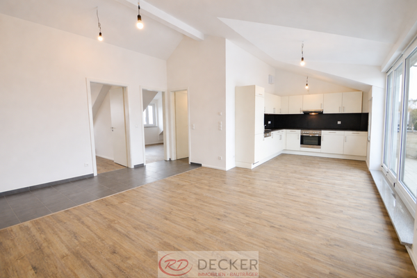 Modern, offene Wohnküche