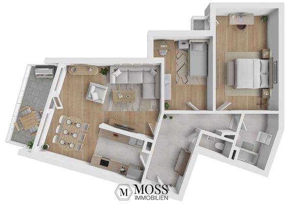 Grundriss digitalisiert