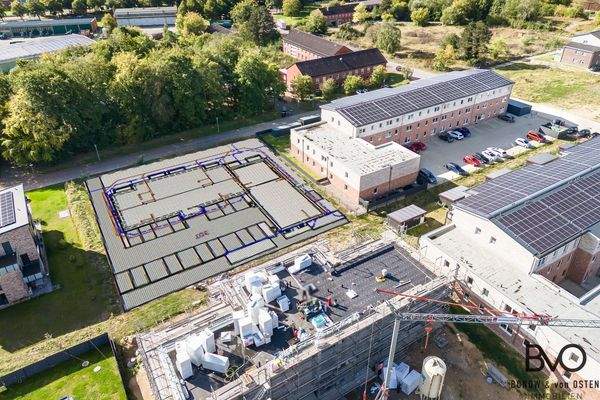 Grundstück mit Lageplan projektiert