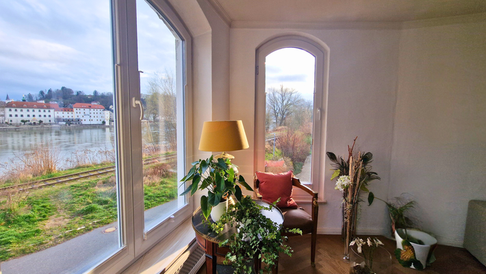 Ausblick Wohnzimmer