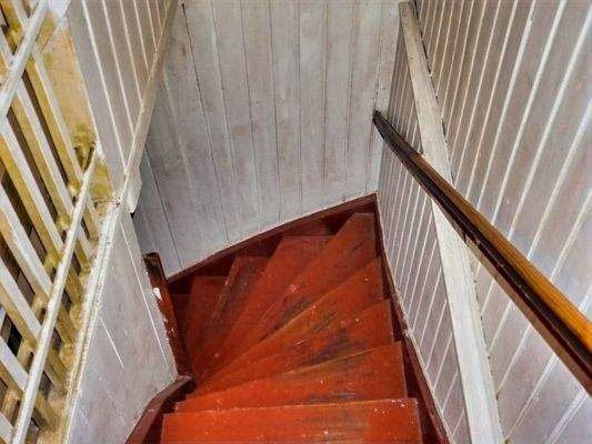 Treppe zum Daschgeschoss