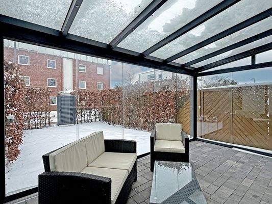 überdachte Terrasse Ansicht 1