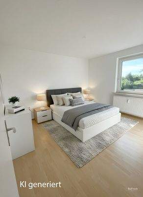 Schlafzimmer - staged