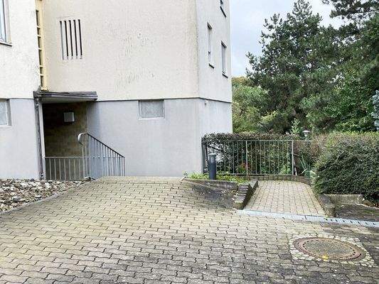 Außenansicht Eingangsbereich