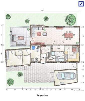 Grundriss Erdgeschoss
