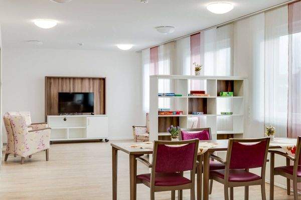 Sitzbereich im Gemeinschaftsraum