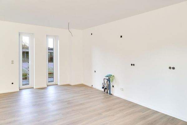 mit Küchenanschlüssen