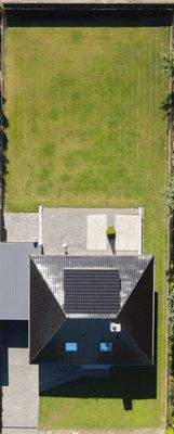 Hausansicht direkt von oben