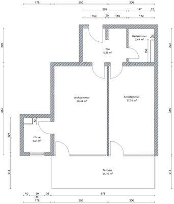 Grundriss Wohnung Nr. 9