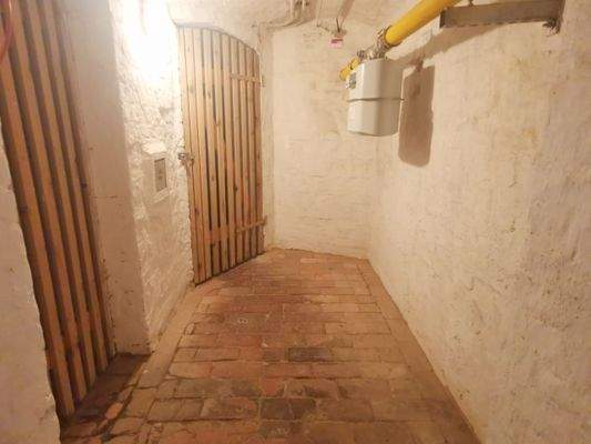 Sauberer Kellerbereich