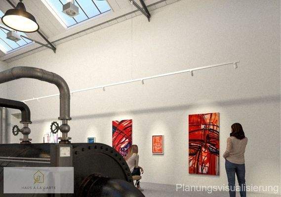 Kesselhaus - Visualisierung