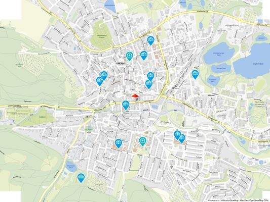 Geolyzer Kartenausschnitt