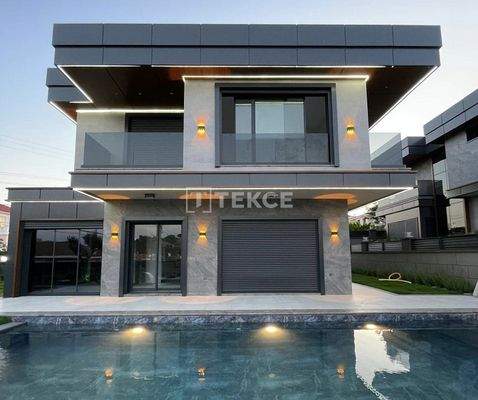 Ready to Move Detached Villas with Pools in İzmir Dalyan