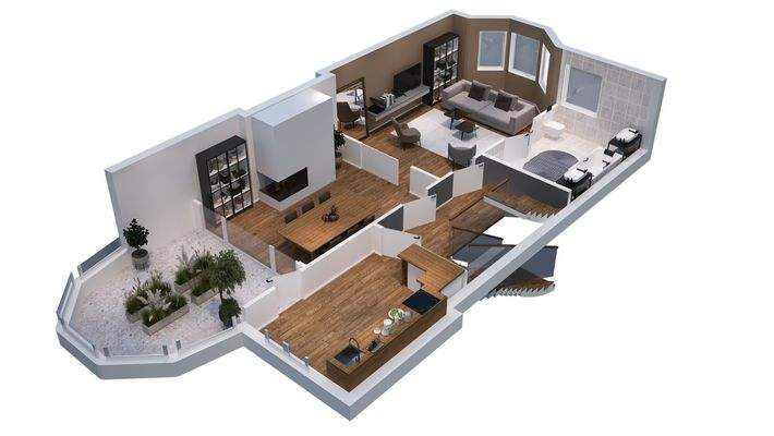 Visualisierung (1. OG)