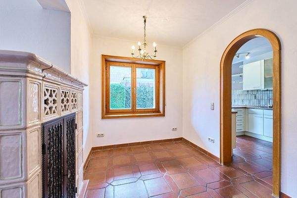 Detail Essbereich bei Küche