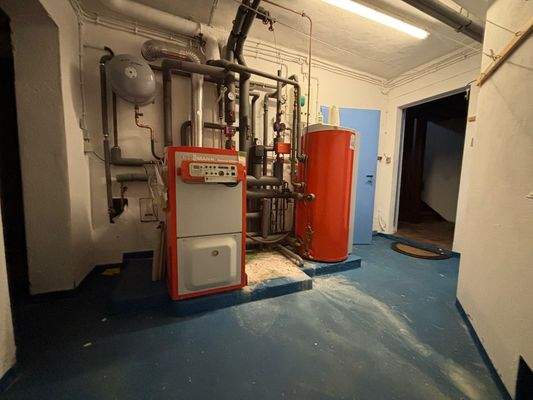 Teilansicht vom Heizungskeller