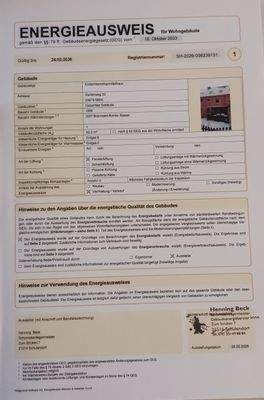 Energieausweis