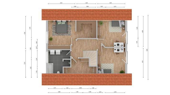 Grundriss Obergeschoss