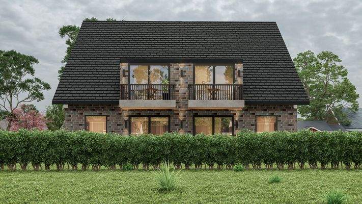 Südansicht Terrasse