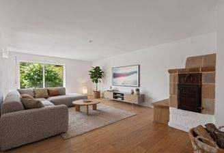 Wohnzimmer Staging KI