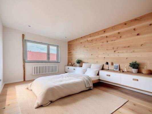 Einrichtungsbeispiel / Schlafzimmer