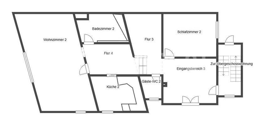 Grundriss Obergeschoss
