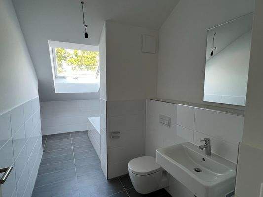 Badezimmer Dachgeschoss