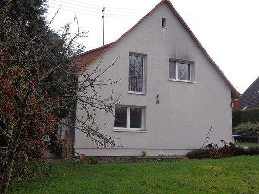 Hausansicht vom Garten