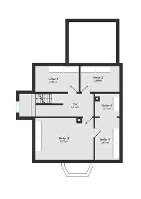 Grundriss UG Bestand