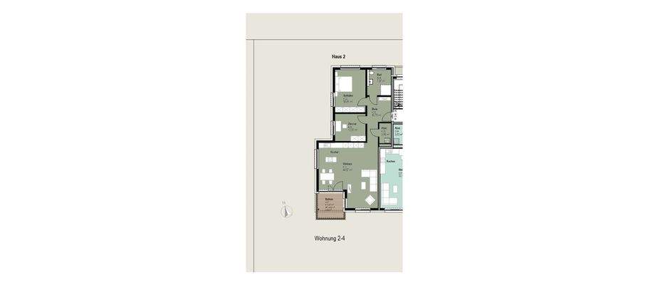 Grundriss WE 4 Haus 2