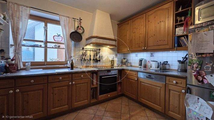 Küche im Erdgeschoss