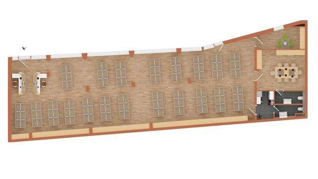 grafischer Grundriss