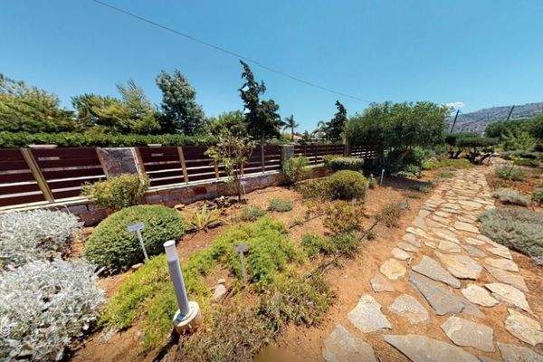 Kreta, Tsifliki: Umweltfreundliche Villa mit Pool, Garten und Whirlpool bei Elounda zu verkaufen