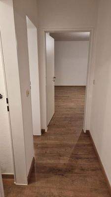 Flur in Richtung Wohnzimmer