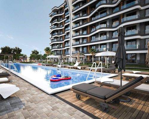 1 and 2-Bedroom Apartments with Pool in Antalya Altintas