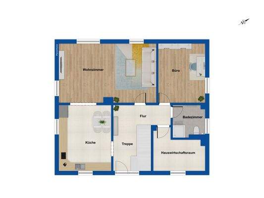 Grundriss Erdgeschoss