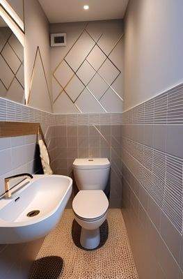 Gäste WC (Einrichtungsbeispiel)