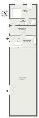 Grundriss EG - Skizze