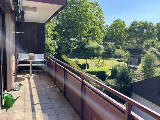 Balkon Westausrichtung