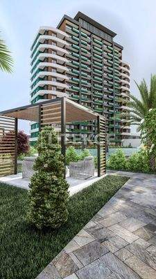Apartments For Sale in Advantageous Location in Mersin Tece